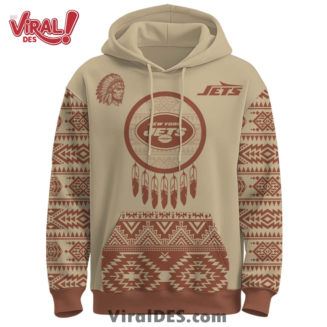 New York Jets Native American Heritage Month Hoodie, Long Pants