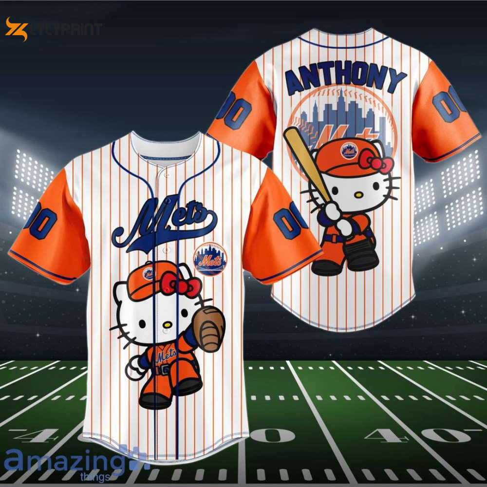 New York Mets Baseball Jersey For Fans Gift for Men Dad - lylyprint.com T-Shirts, Hoodie, Sweatshirt (Image 1)