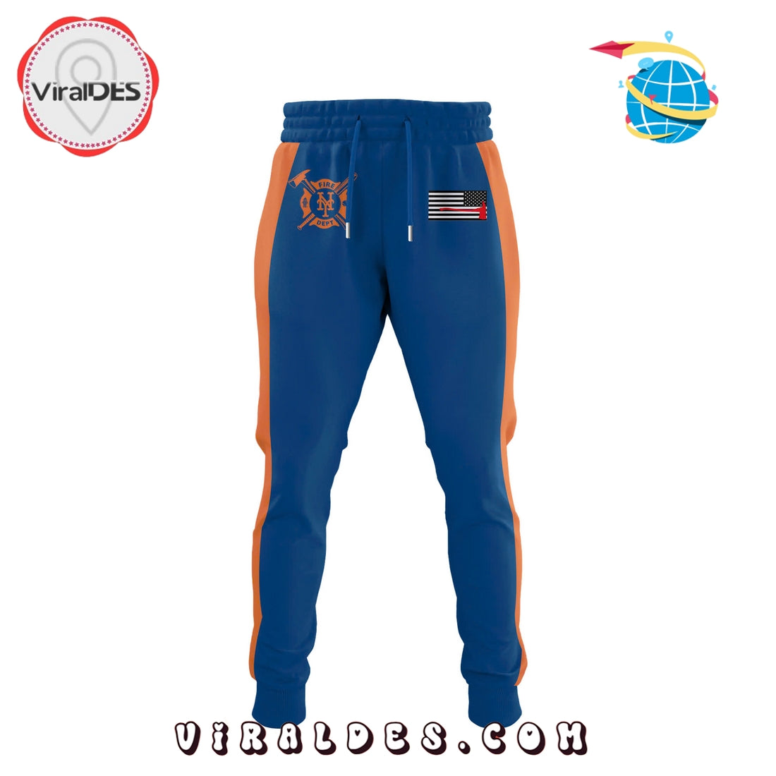 New York Mets Firefighter Appreciation Day Hoodie, Long Pants