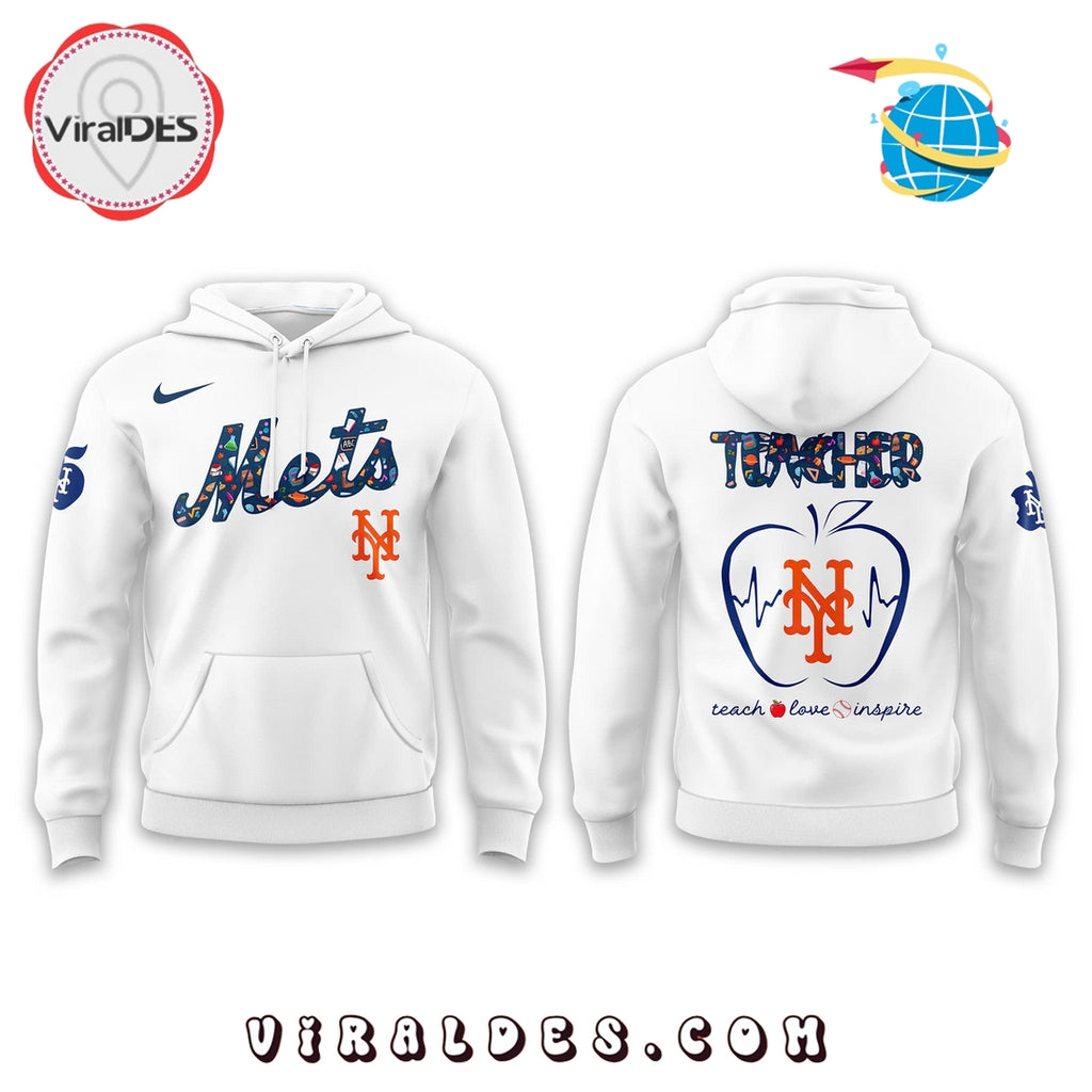 New York Mets MLB Teacher Appreciation Hoodie