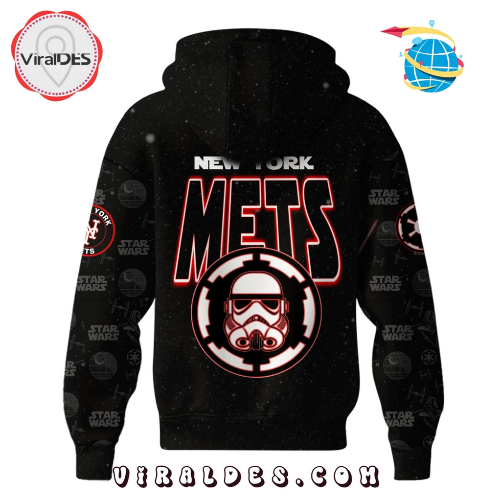 New York Mets MLB x Star War Night Hoodie, Jogger, Cap