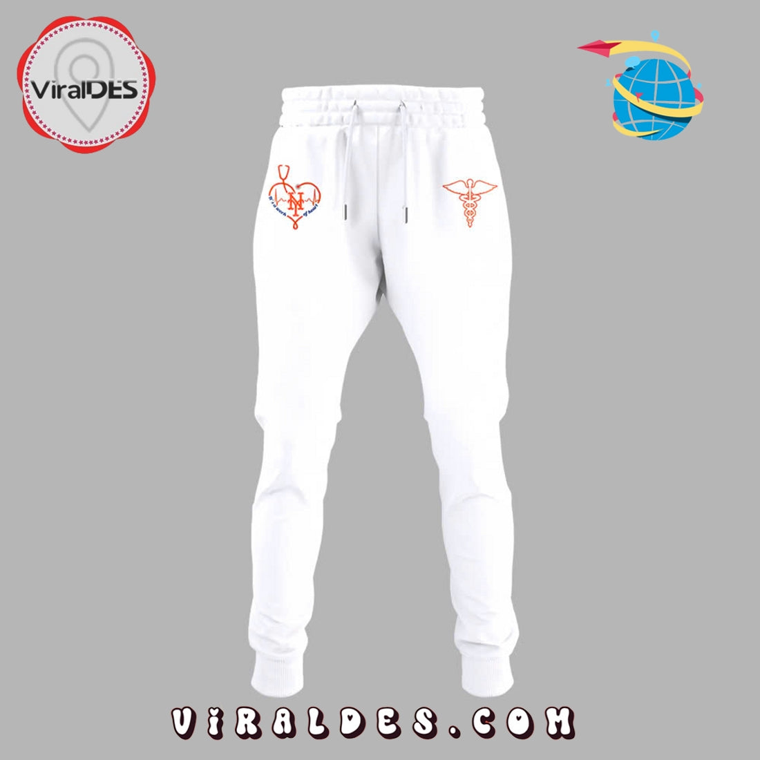 New York Mets Nurses Night White Hoodie, Long Pants