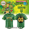 New York Mets Turtle Powered RI Comic Baseball Jersey