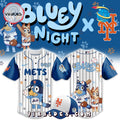 New York Mets x Bluey Night MLB Baseball Jersey