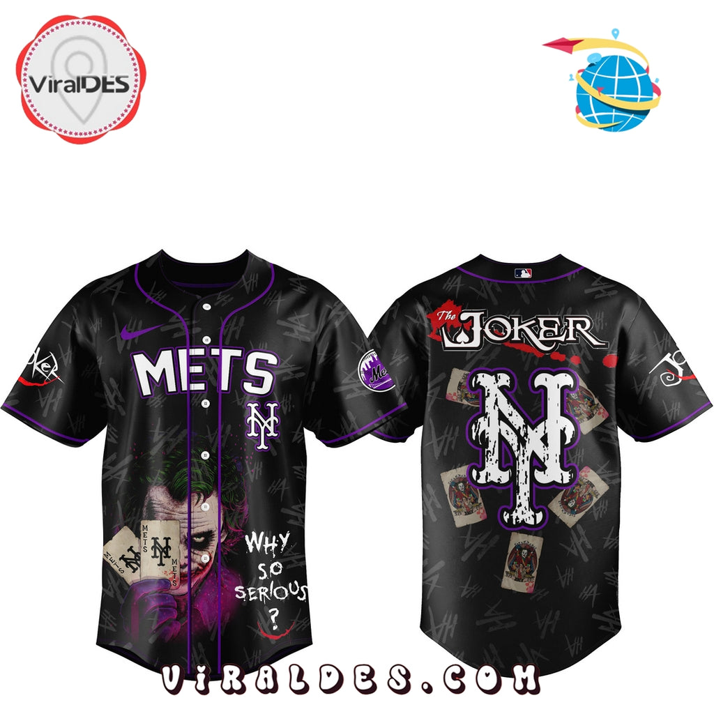 New York Mets x The Joker Baseball Jersey