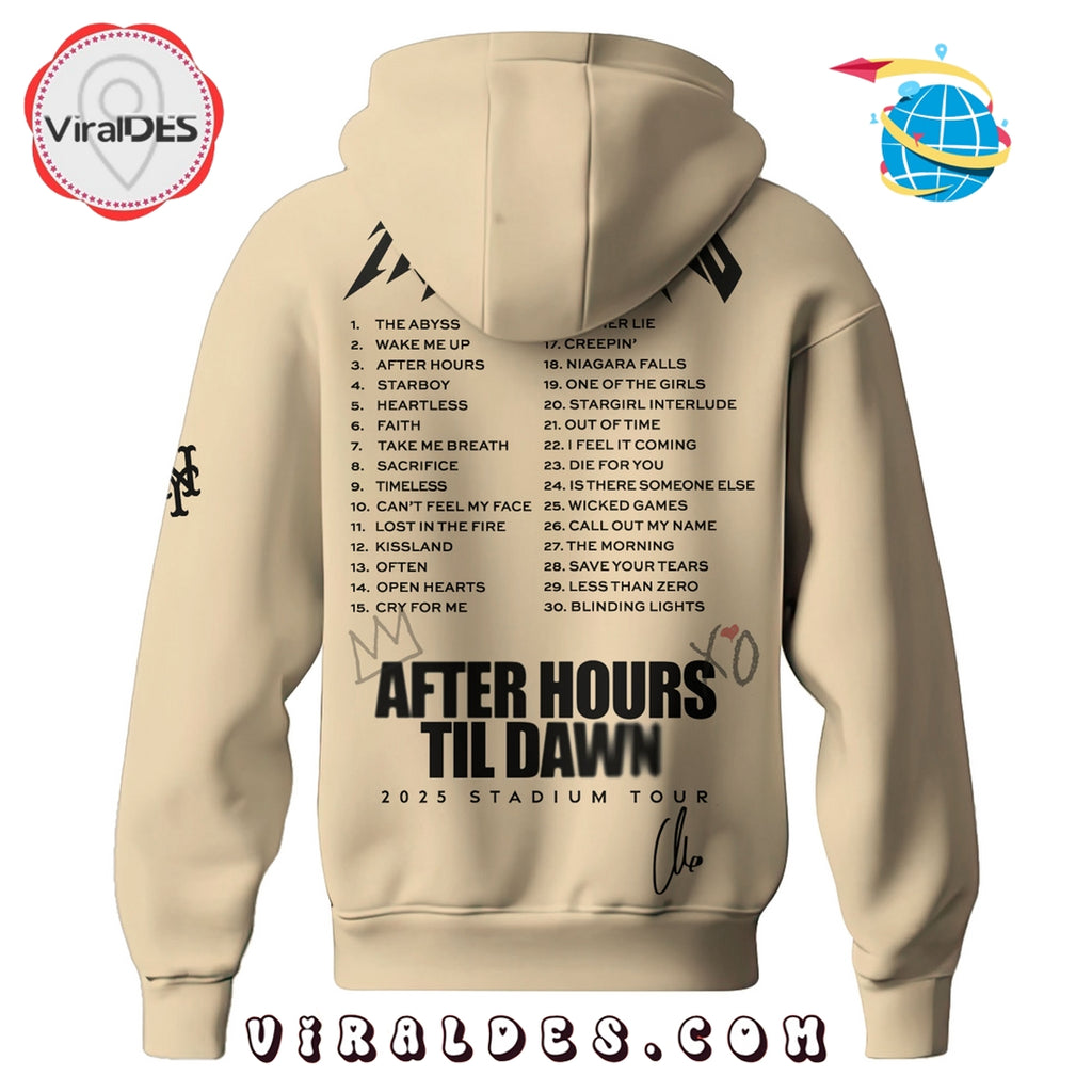 New York Mets x The Weeknd After Hours Til Dawn 2025 Hoodie