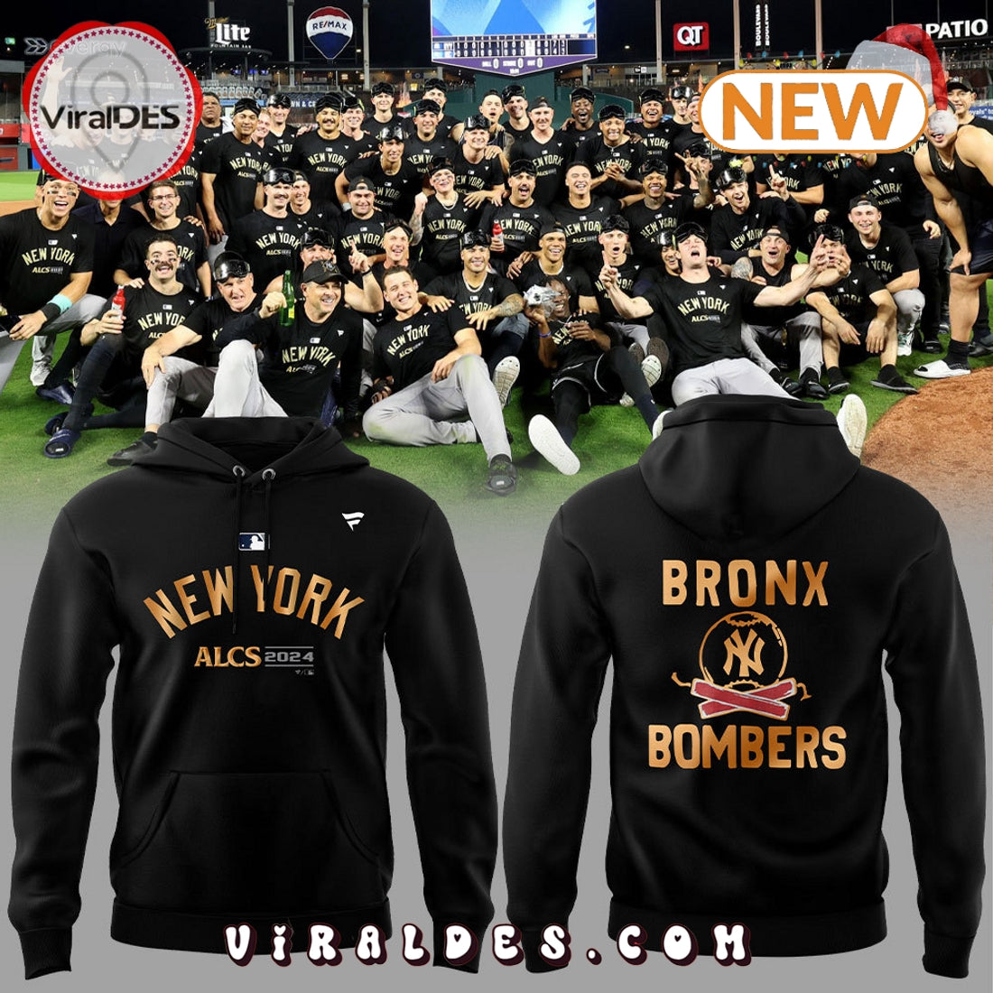 New York Yankees 2024 Pound Brõn Hoodie