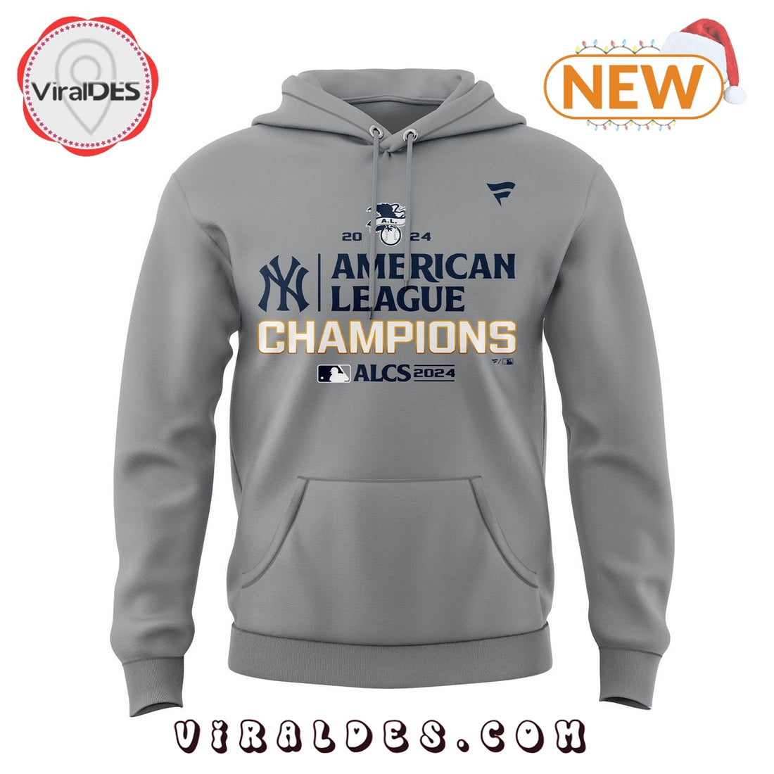New York Yankees Champion Grey Hoodie