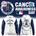 New York Yankees Everybody vs Cancer Hoodie, Long Pants