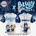 New York Yankees MLB Bluey And Bingo 2025 Baseball Jersey