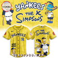 New York Yankees MLB The Simpsons Heritage Baseball Jersey