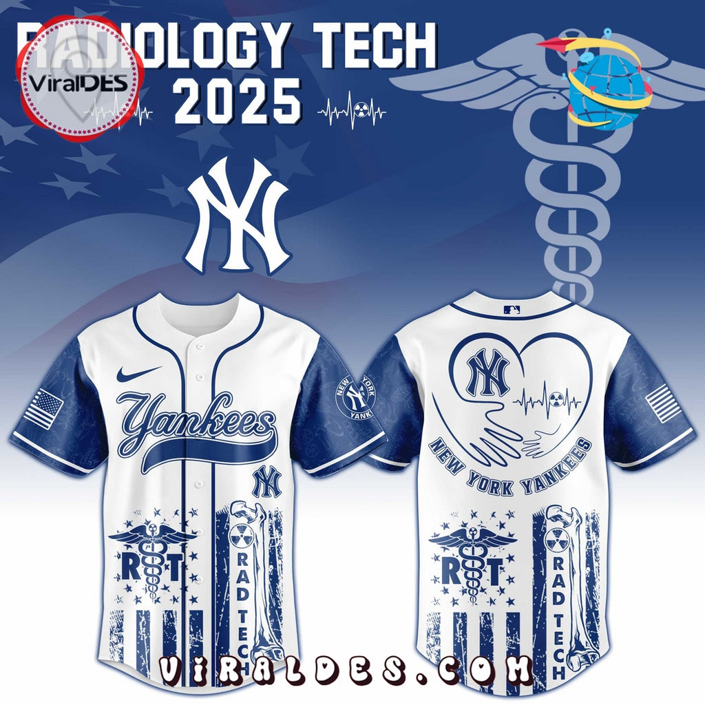 New York Yankees MLB x Radiology Tech Night 2025 Jersey