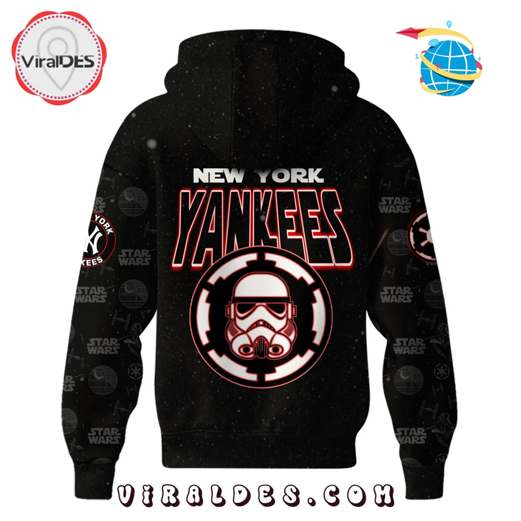 New York Yankees MLB x Star War Night Hoodie, Jogger, Cap