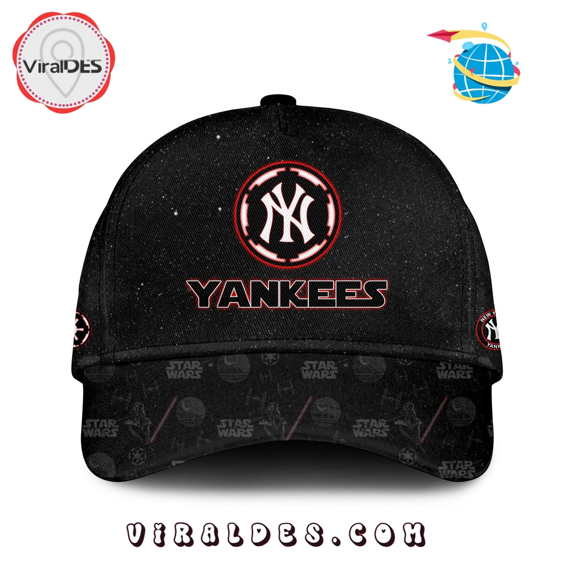 New York Yankees MLB x Star War Night Hoodie, Jogger, Cap