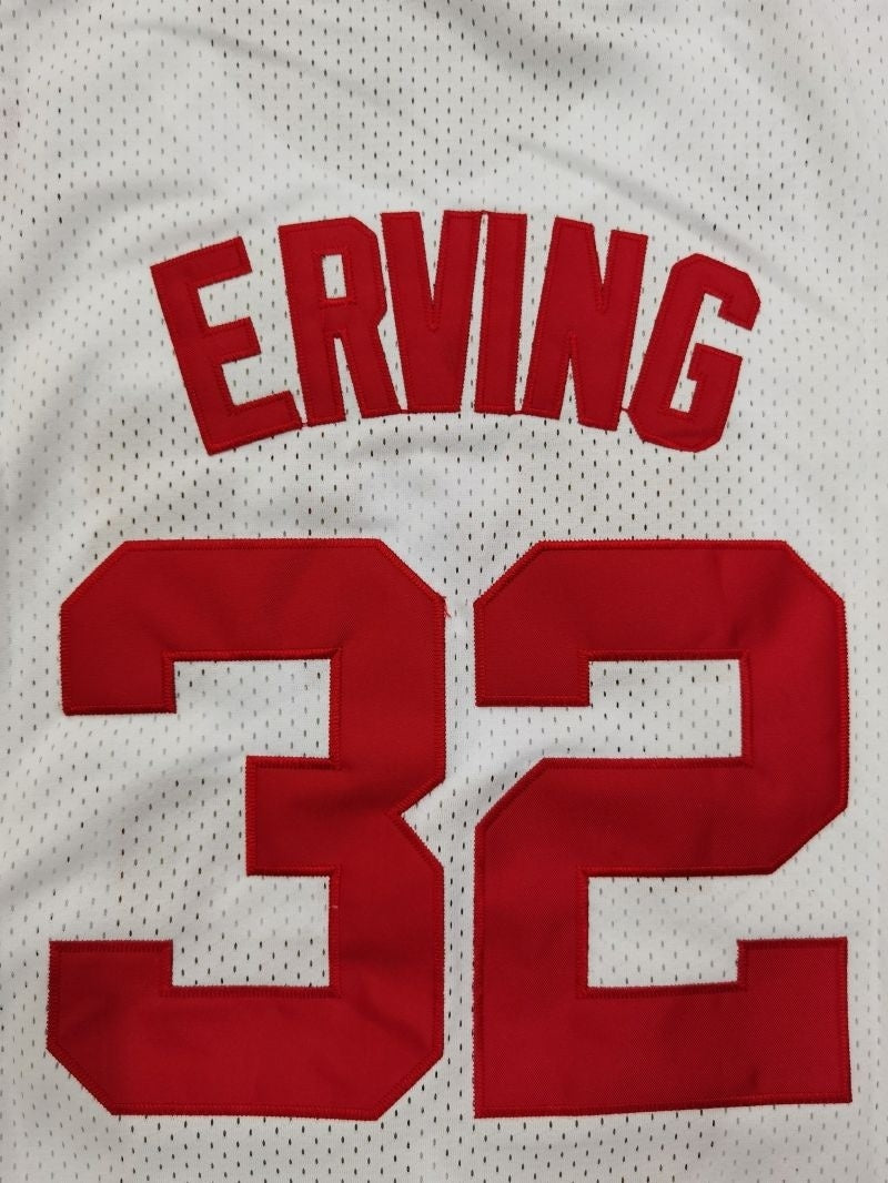 new york nets #32 erving Nets 32#j Dr. J - White Retro Jersey Style 3