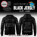 Newcastle Knights Back In Black Old Logo Hoodie And Pants