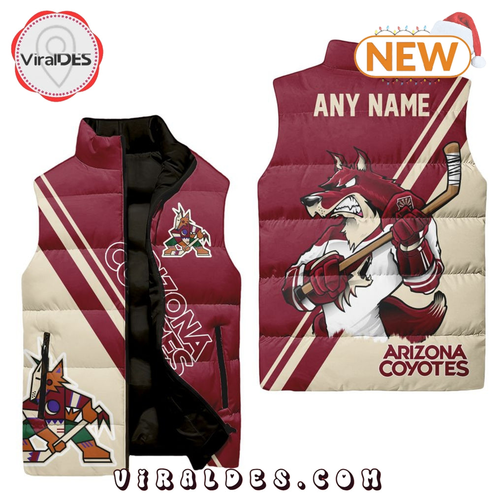 NHL Arizona Coyotes Sleeveless Puffer Jacket