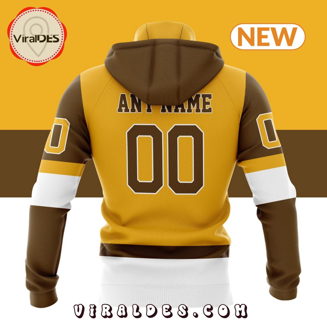 NHL Boston Bruins Special Colour Rush Hoodie