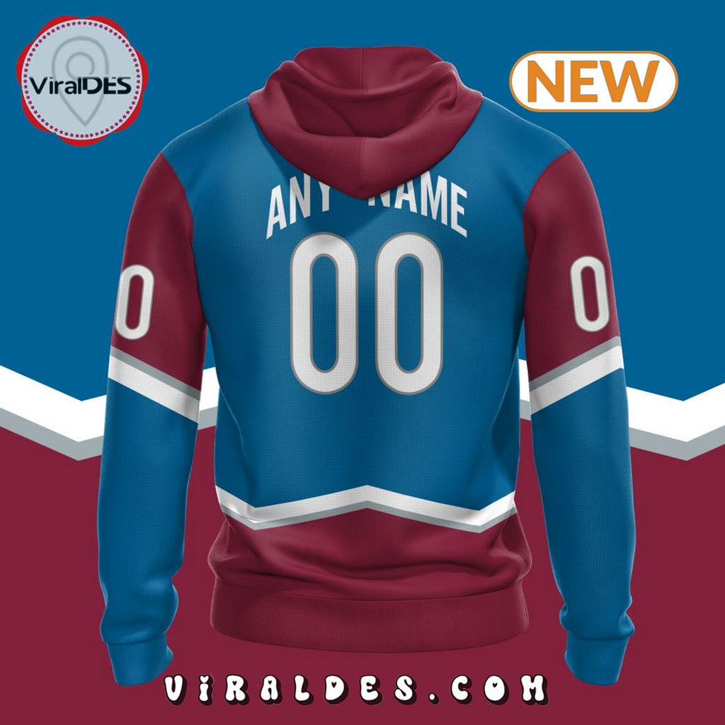NHL Colorado Avalanche Special Colour Rush Hoodie
