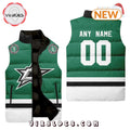 NHL Dallas Stars Custom Home Sleeveless Puffer Jacket