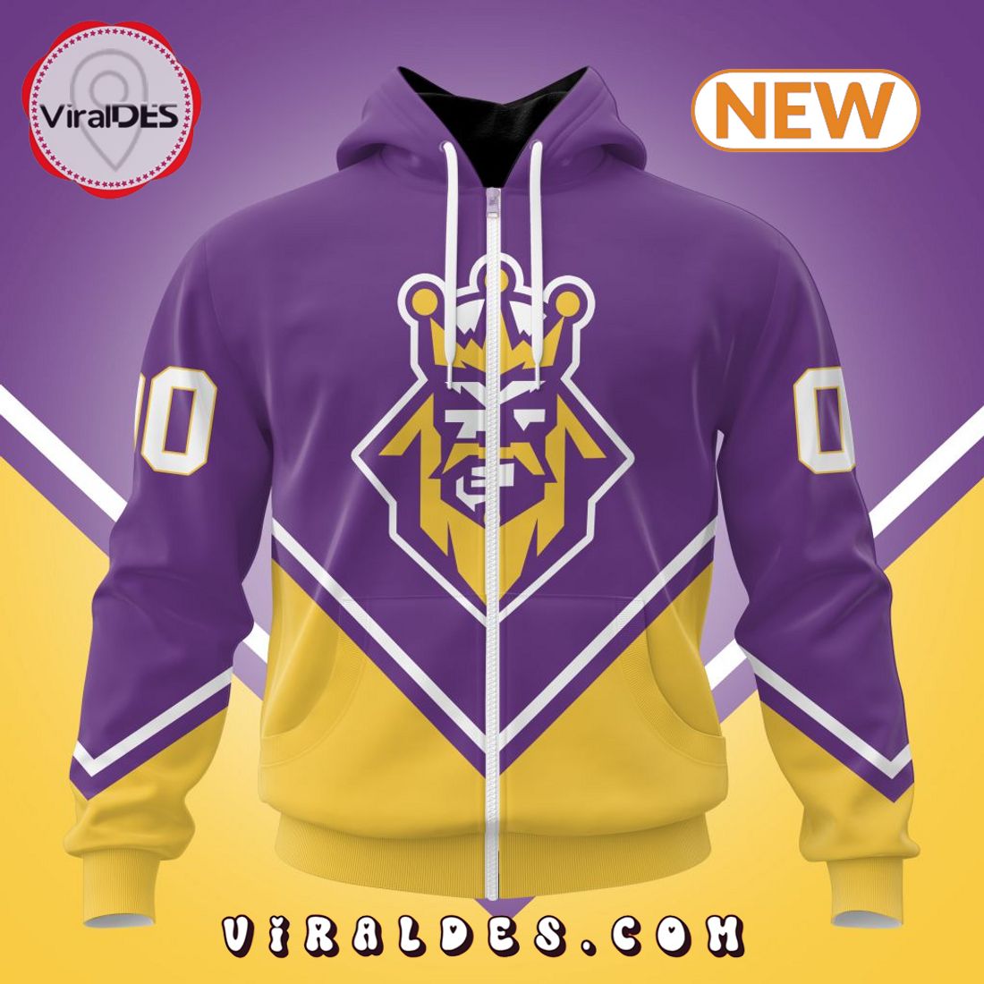 NHL Los Angeles Kings Special Colour Rush Hoodie