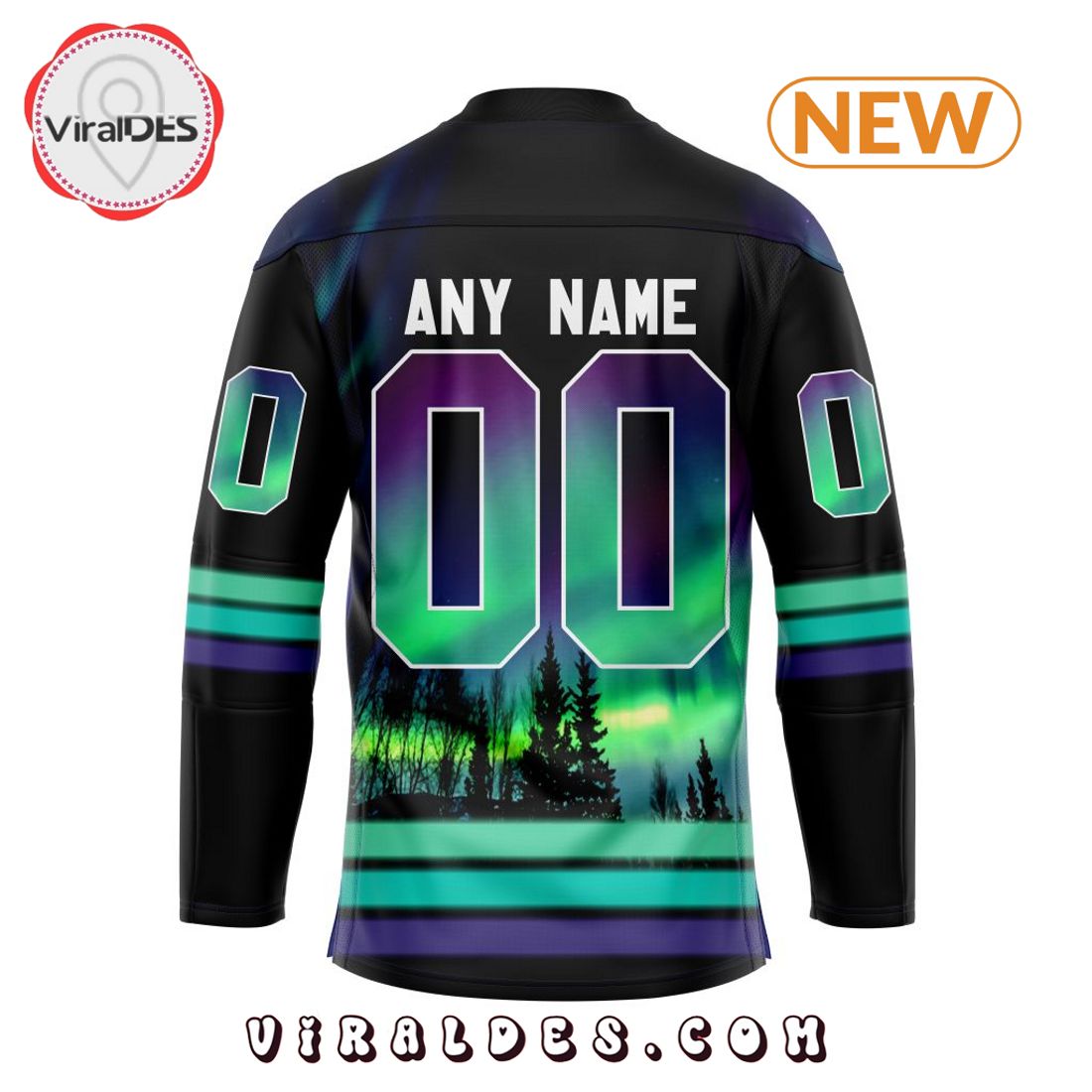 NHL Minnesota Wild Special Northern Lights Hockey Jersey