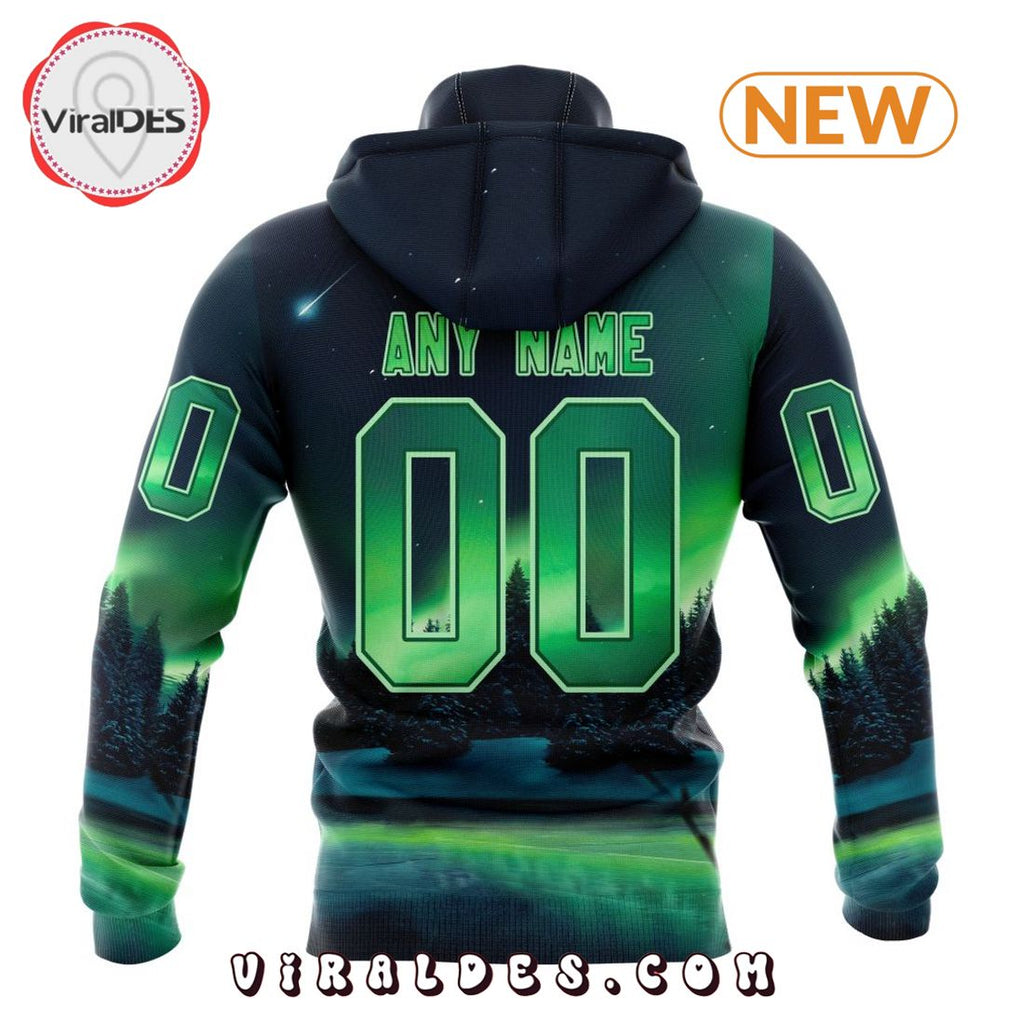 NHL Minnesota Wild Special Northern Lights Hoodie