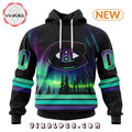NHL Montreal Canadiens Special Northern Lights Hoodie