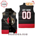 NHL Ottawa Senators Custom Home Sleeveless Puffer Jacket
