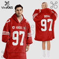 Nick Bosa 49ers 97 Blanket Hoodie