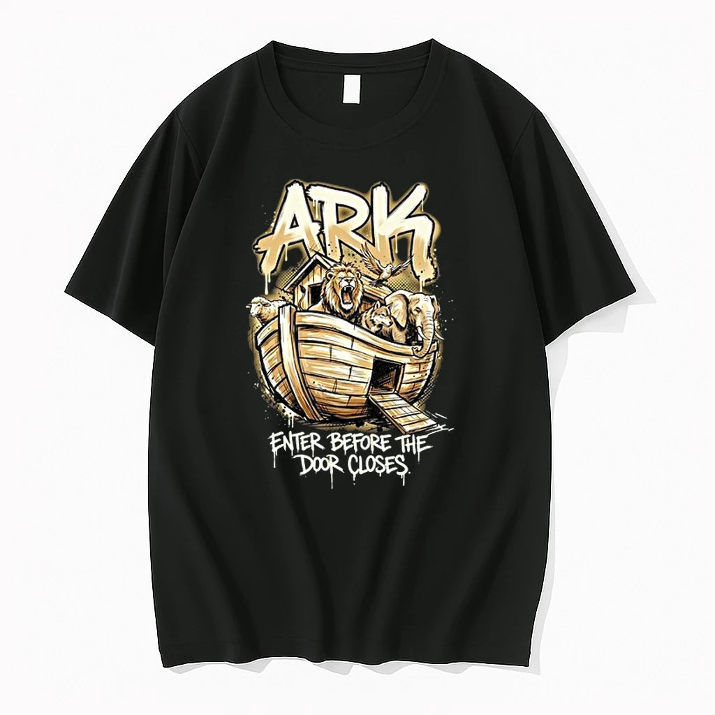 Noahs Ark Enter Before The Door Closes Graphic 0 Tshirts Sweater