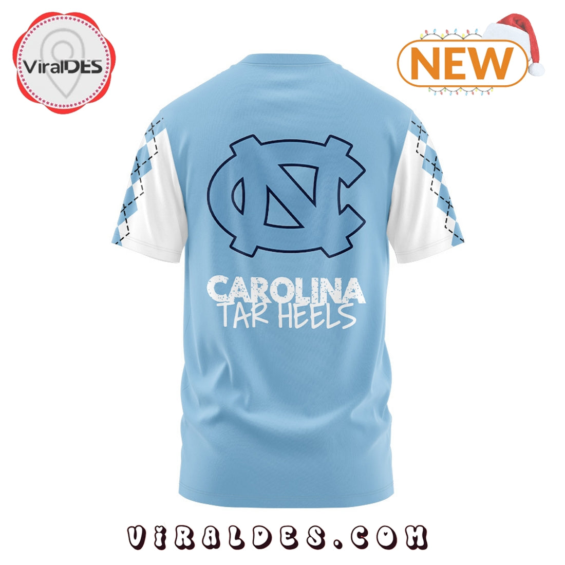 North Carolina Heels Blue Basketball Hoodie