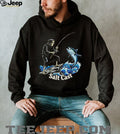 Salt Cast Fishing Grim Reaper Skeleton Catching Tuna Graphic T Shirt