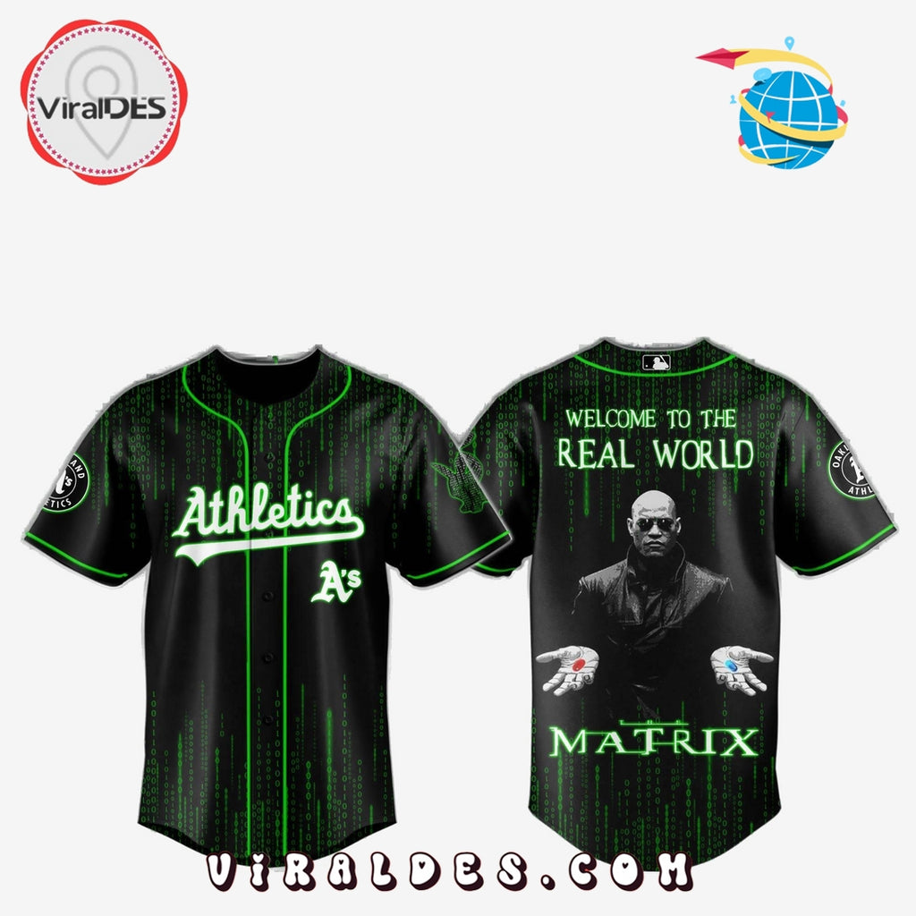 Oakland Athletics MLB The Matrix Baseball Jersey
