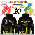 Oakland Athletics x 2025 Juneteenth Freedom Day Hoodie, Long Pants