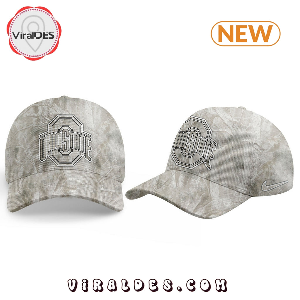 Ohio State Football And Fitch Camo Hoodie, Jogger, Cap