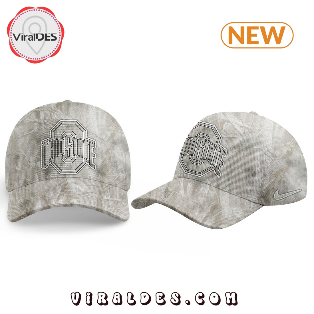 Ohio State Football And Fitch Camo Hoodie, Jogger, Cap