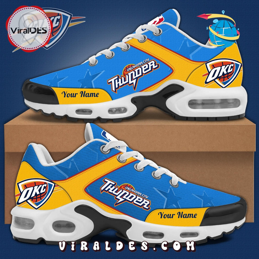 Oklahoma City Thunder Personalized Air Max Plus Sneakers