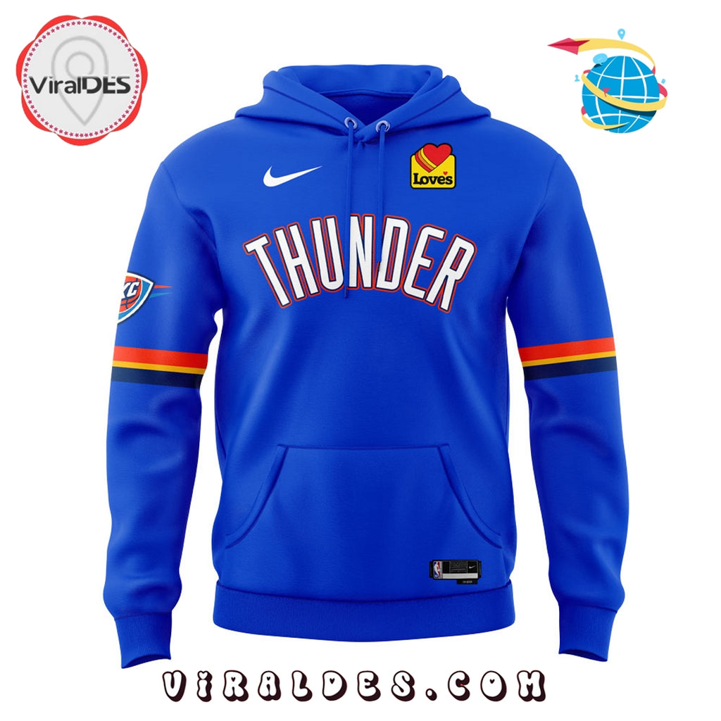 Oklahoma City Thunder Playoffs Clinched Swingman Hoodie