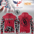 Oklahoma Sooners 2024 Veterans Camo Hoodie, Jogger, Cap