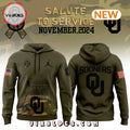 Oklahoma Sooners Camo Salute to Service Hoodie