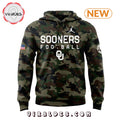Oklahoma Sooners Football 2024 Camo Hoodie