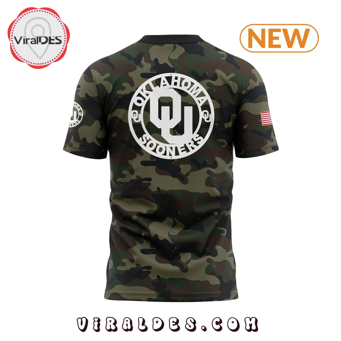 Oklahoma Sooners Football 2024 Camo T-Shirt, Jogger, Cap