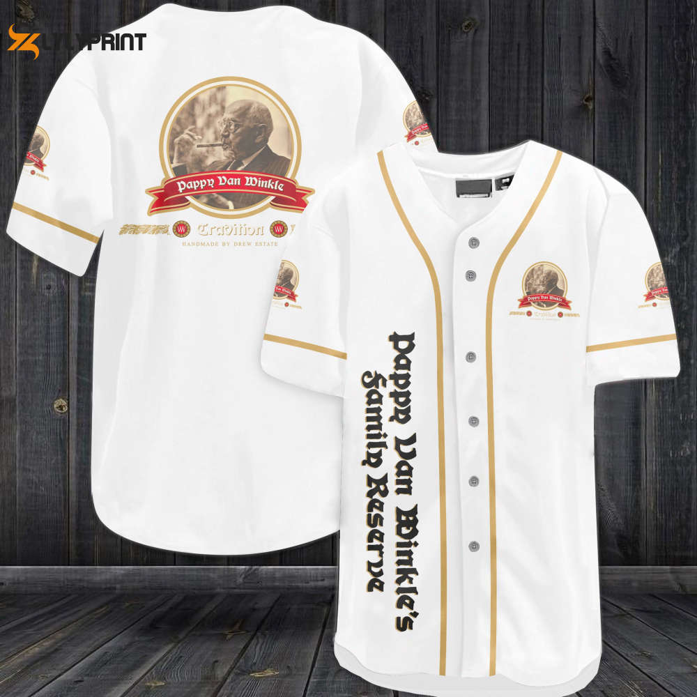 Pappy Van Winkle's Family Reserve All Over Print Unisex Baseball Jersey - lylyprint.com