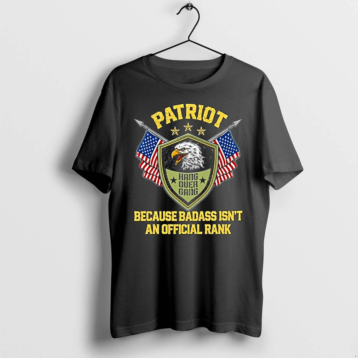 Patriot Because Badass Isnt An Rank 0 Tshirts Sweater