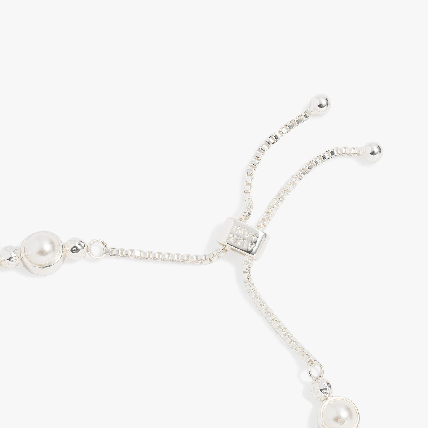 Pearl Bolo Beaded Bracelet