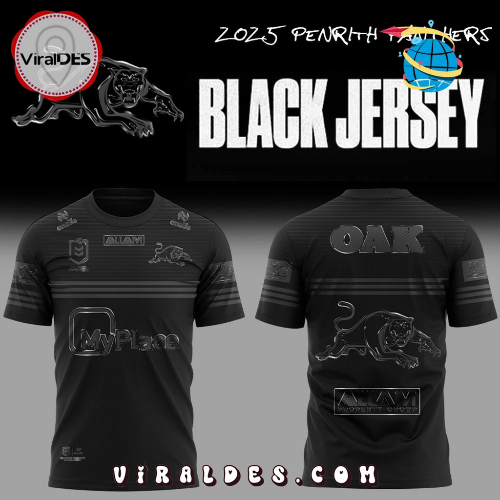 Penrith Panthers Back In Black Limited Edition Hoodie