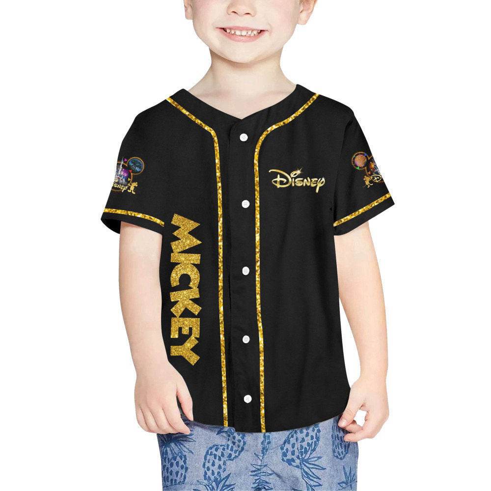 Personalize Mickey Jersey: Disney Baseball Sports Gift for Fans - Best Birthday Surprise! - Bafud