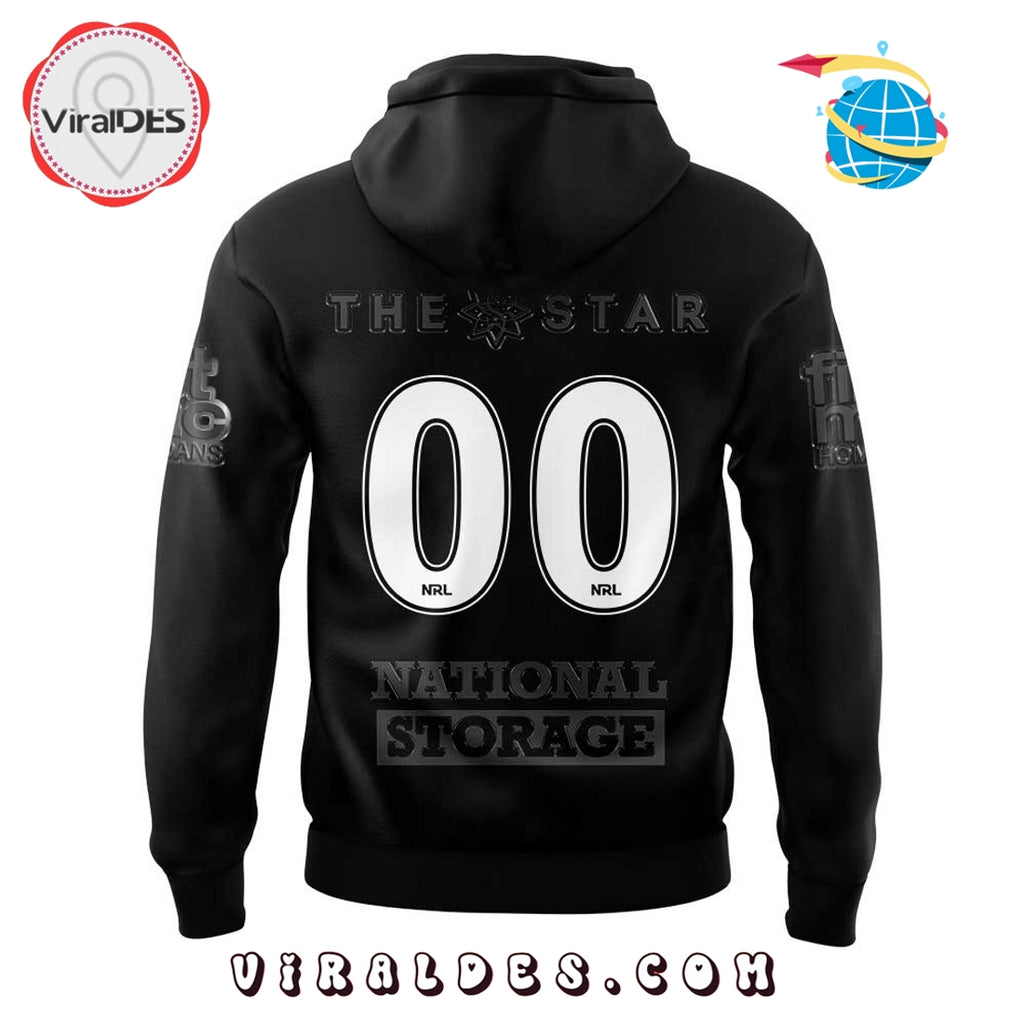 Personalized Brisbane Broncos The Star Black Hoodie