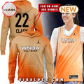 Personalized Caitlin Clark Gradient Orange Hoodie, Cap
